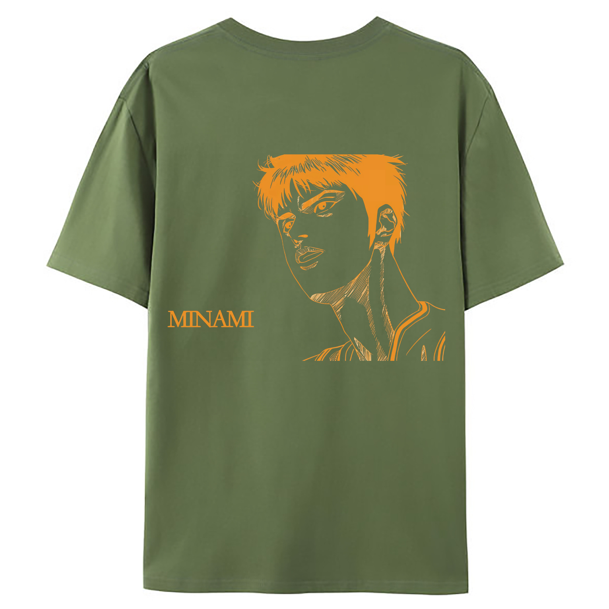 （画像用） SLAM DUNK／スラムダンク 綿100％ メンズ半袖Tシャツ（バックプリント） 通気性